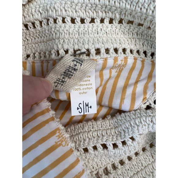 She Made Me crocheted one piece swimsuit SM NWT - Picture 9 of 13